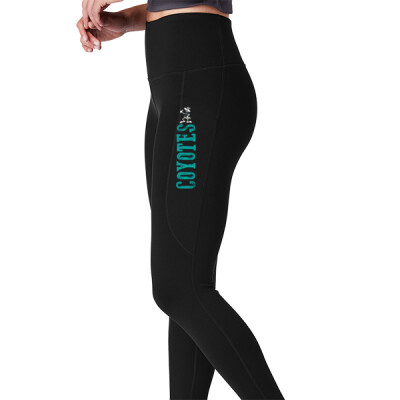 Ladies High Rise Legging with pocket Thumbnail
